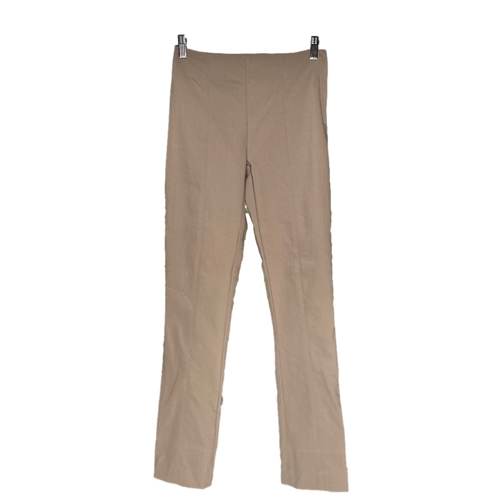 MM. LAFLEUR Size 2 Tan Side Zip High Waisted Convertible Pants